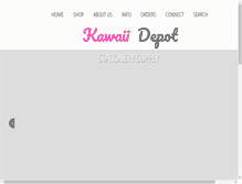 Tablet Screenshot of kawaiidepot.com